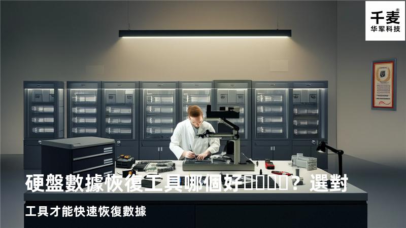 硬盤數據恢復工具哪個好？選對工具才能快速恢復數據